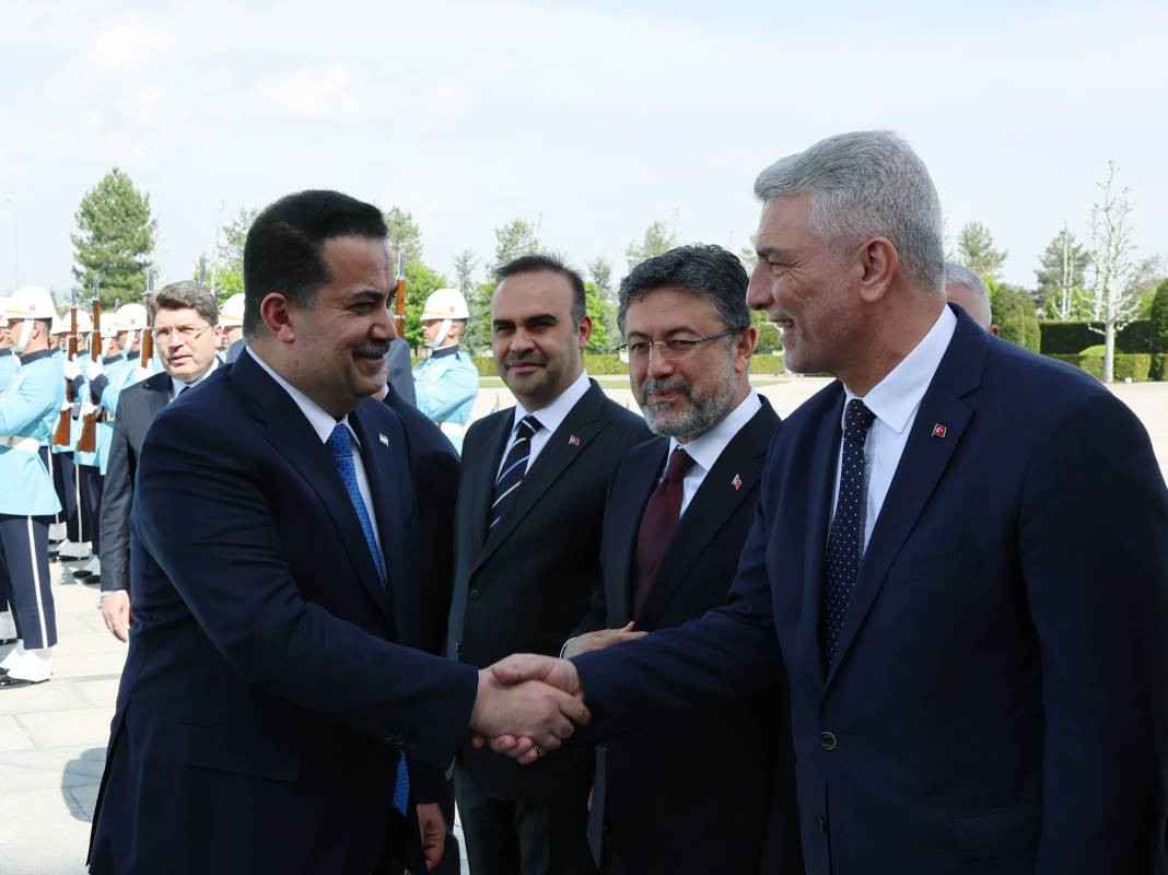 Irak Başbakanı Ankara’da! Külliye’de resmi tören: Sudani’den güç birliği mesajı... - Resim: 15